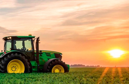 How to control the operation of agricultural machinery using GPS?